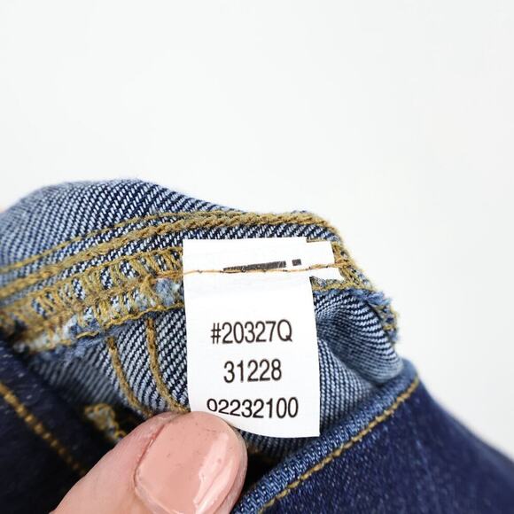 SPANX Flare Jeans Midnight Shade Blue Wash Pull On Stretch Jeans Size Small - Picture 5 of 8